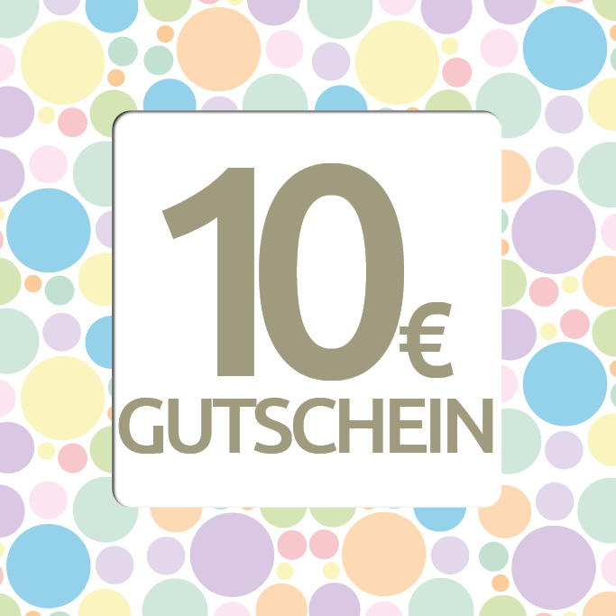10,- Euro Gutschein Nr.1 - Pop Up Papier